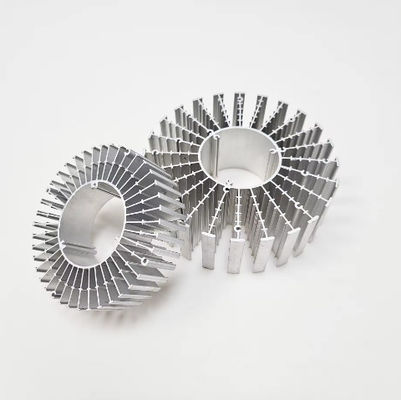 acheter T Profil Radiateur en aluminium personnalisé Noir ou personnalisé Disque à chaleur en aluminium rond online manufacture