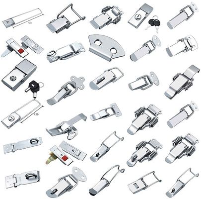 acheter Presses d'emboutissage de précision à boîte à verrou avec zinc nickel plating verrouillage à ressort pour la production à faible volume en inoxydable online manufacture