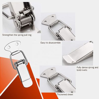 acheter Clampe à bascule en acier à haute résistance d'estampage de haute précision à ressort chargé Opération résistante à la rouille Finition online manufacture