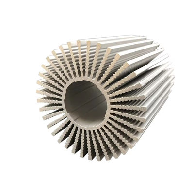 Réservoir thermique en aluminium à extrusion circulaire et ronde de la série 6000