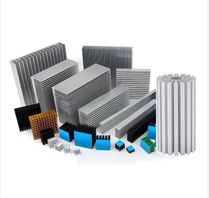 Radiation Fin boîtier en aluminium évier de chaleur pour haute puissance LED IC Chip refroidisseur de radiateur