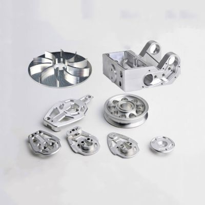 Parties métalliques CNC peintes par électrophorèse de 2 mm d'épaisseur Prototype en aluminium CNC