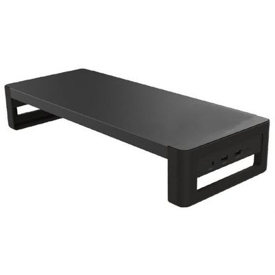 Moniteur réglable, support métallique de précision avec une base solide, conception ergonomique et gestion des câbles