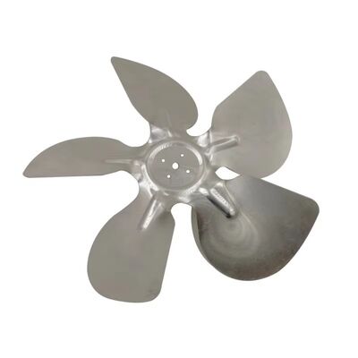 Pièces d'emboutissage métalliques sur mesure 200 mm Pièces de rechange de ventilateur Lamelle de ventilateur en aluminium pour refroidissement par air