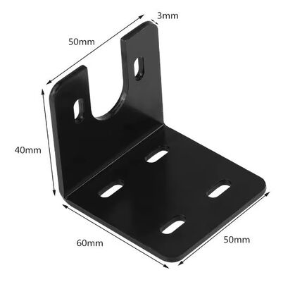 Équerre en L galvanisée petite pour mur, équerre d'angle à 90 degrés